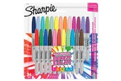 Kirjoitus- ja piirustustarvikkeet - Sharpie -permanenttitussit  | Kapea kärki | Värikollaasi ja lajitelma alkuperäisistä väreistä | 24 kpl - 1956292