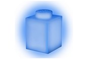 Lasten valaisimet - Euromic LEGO Classic Silicone Brick 1000% night light with LEDlite- Sininen - 4006436-LGL-LP37