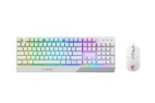 Näppäimistöt - MSI Vigor GK30 combo - Näppäimistö and mouse set - Valkoinen - Näppäimistö ja Hiirisetti - Englanti (US) - Valkoinen - GK30 COMBO WHITE
