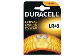 Akut ja Paristot - DURACELL LR43 2-pakkaus - 052581