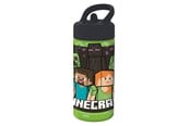 Lisätarvikkeet kouluun - Minecraft sipper water bottle 410ml - 088808718-40401
