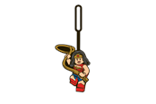 Lisätarvikkeet kouluun - LEGO DC Laukku Tag WONDER WOMAN packed on printed card - 4002151-52505