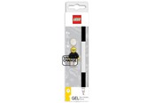 Lisätarvikkeet kouluun - LEGO Stationery Gel pen 1 pc. Musta packed in Väri box with mini figurine - 4003075-52601