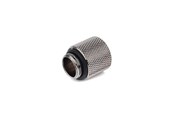 DIY Vesijäähdytys - Bitspower G1/4" Musta Sparkle IG1/4" Extender-15MM - BP-BSWP-C60