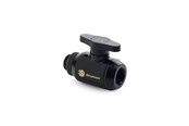 DIY Vesijäähdytys - Bitspower Matt Black Mini Valve Rotary G1/4"& Inner G14"With Black Handle - BP-MVVRGIG14-MBKBK