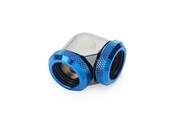DIY Vesijäähdytys - Bitspower Black Sparkle / Royal Blue Enhance 90-Degree Dual Multi-Link Adapter For OD 16MM - BP-BSE90DML16-RBL