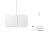 Puhelin - Adapterit & Laturit - Samsung Langaton laturi Duo (w/ cable) - Valkoinen - EP-P5400TWEGEU