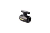 DIY Vesijäähdytys - Bitspower Matt Black Mini Valve With Black Handle - BP-MVV-MBK