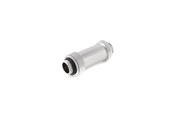 DIY Vesijäähdytys - Bitspower Silver Shining Dual G1/4" Adjustable Aqua Link Pipe II (41-69MM) - BP-DG14AALPII