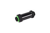 DIY Vesijäähdytys - Bitspower Matt Black Dual G1/4" Adjustable Aqua Link Pipe II (41-69MM) - BP-MBDG14AALPII