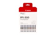 Mustepatruunat, värikasetit ja lisävarusteet - Canon PFI-300 / 4192C008 Multi Pack - 4192C008