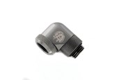 DIY Vesijäähdytys - Bitspower Black Sparkle Enhance Rotary G1/4" 90-Degree Multi-Link Adapter For OD 12MM - BP-BSE90RML