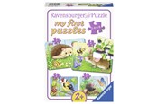 Palapelit - Ravensburger Sweet Garden Residents 2/4/6/8p - 10106952