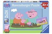 Palapelit - Ravensburger Peppa Pig Happy Family Life 2x24p - 10109082