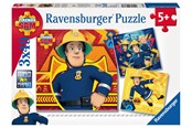 Palapelit - Ravensburger Palomies Sam soita Sam vaarassa 3x49p - 10109386