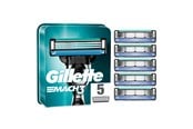 Parranajovälineet - Gillette Mach3-perusvaihtoterät 5 kpl - 462933