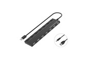 USB hub - Conceptronic HUBBIES08B - keskusyksikkö USB hub - Musta - HUBBIES08B
