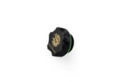 DIY Vesijäähdytys - Bitspower Premium G1/4" Matt Musta Stop Fitting - BP-MBPRE-06