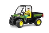 Leluautot - Bruder John Deere Gator XUV 855D kuljettajalla. - 2490