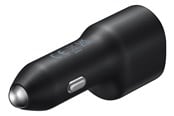 Puhelin - Adapterit & Laturit - Samsung 40W Car Charger - Musta - EP-L4020NBEGEU