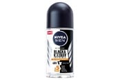 Parfyymit & Tuoksut - Nivea Men Deodorant BLACK& WHITE INVISIBLE Ultimate Impact 5in1 roll-on - 185392