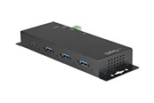 USB hub - StarTech.com 4 Port USB C Hub 10Gbps - Metal Industrial USB 3.2/3.1 Gen 2 Type-C Hub - 3A/1C - USB-C tai USB-A Host - Mountable - ESD/Surge (HB31C3A1CME) - hub - 4 ports USB hub - 4 porttia - Musta - HB31C3A1CME