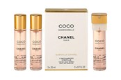 Parfyymit & Tuoksut - Chanel Coco Mademoiselle Gift Set - 3 x 20 ml - 3145891160406
