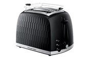 Leivänpaahdin - Russell Hobbs Leivänpaahdin Honeycomb Musta 2 Slice - 26061-56