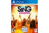 Pelit - Let's Sing: Country - Sony PlayStation 4 - Musiikki - 0816819016596