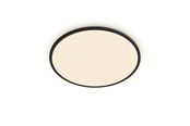 Valaisimet - Philips Superslim CL550 Ceiling lamp Ø430 mm LED 22W 2700K SceneSwitch IP20, Black - 929002666901