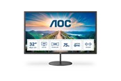 Näyttö - 32" AOC Q32V4 - 2560x1440 (QHD) - 75Hz - IPS - Q32V4
