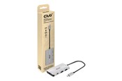 USB hub - Club 3D CSV-1543 - keskus - 4 porttia USB hub - 4 porttia - hopea - CSV-1543