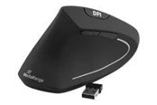 Hiiret - MediaRange - vertical mouse - 2.4 GHz - Musta - Vertical mouse - Optinen - 6 painiketta - Musta - MROS233