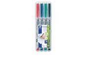 Kirjoitus- ja piirustustarvikkeet - Staedtler Universal pen Lumocolor non-p S 4pc - 311 WP4