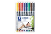 Kirjoitus- ja piirustustarvikkeet - Staedtler Universal pen Lumocolor perm B 8pcs - 314 WP8