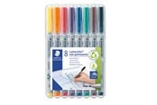Kirjoitus- ja piirustustarvikkeet - Staedtler Universal pen Lumocolor non-p M 8pc - 315 WP8