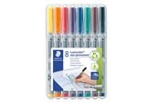 Kirjoitus- ja piirustustarvikkeet - Staedtler Universal pen Lumocolor non-p F 8pc - 316 WP8
