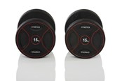 Urheilu & Fitness - Gymstick Pro PU käsipainot 2 x 15kg - 61030-15