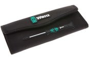 Työkalupakit & Säilytysjärjestelmät - Wera Pouch for up to 12-piece sets Kraftform Micro screwdrivers empty - 5671385001