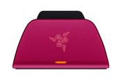 Pelit - lisävarusteet - Razer Quick Charging Stand for Dual Sense controller - Red - Wired Lisävarusteet pelikonsoleille - Sony PlayStation 5 - RC21-01900300-R3M1