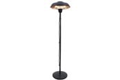 Terassilämmittimet - HORTUS Terassilämmitin 900/2100W lattiamalli, HA, musta - 211-412