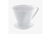 Kahvi ja Espresso - Cilio Kahvisuppilon kokoinen posliini 2, valkoinen - C105162