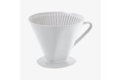 Kahvi ja Espresso - Cilio Kahvisuppilon kokoinen posliini 6, valkoinen - C105179
