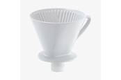 Kahvi ja Espresso - Cilio Kahvisuppilo suppilon koolla 4, valkoinen - C106091