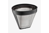 Kahvi ja Espresso - Cilio Kahvisuodattimen koko 4 terästä uudelleenkäytettävä 12,5 cm - C116021