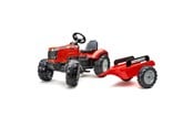Tasapainopyörät, potkuautot ja potkulaudat - Falk Traktori peräkärryllä Massey Ferguson - 808-150