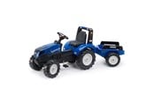 Tasapainopyörät, potkuautot ja potkulaudat - Falk Traktori peräkärryllä New Holland - 808-141
