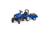 Tasapainopyörät, potkuautot ja potkulaudat - Falk Traktori peräkärryllä New Holland - 808-070