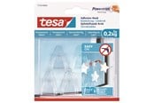 Ripustimet & koukut - tesa Powerstrips Hook 0.2kg Läpinäkyvä - 77734-00005-00