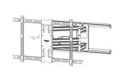 Seinäkiinnitys, AV-kiinnikkeet & AV-kalusteet - Neomounts Select - Max 60 kg - recommended for 86" - WL40S-850BL18